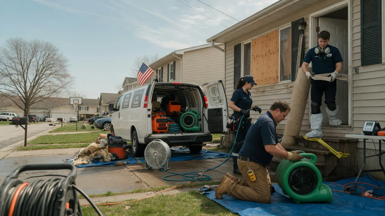 Water Damage Restoration in Fenwick, MI near me